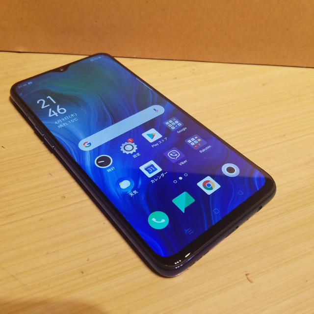 OPPO Reno A 128GB ブルー モバイル版SIMフリーOPPORenoA - www