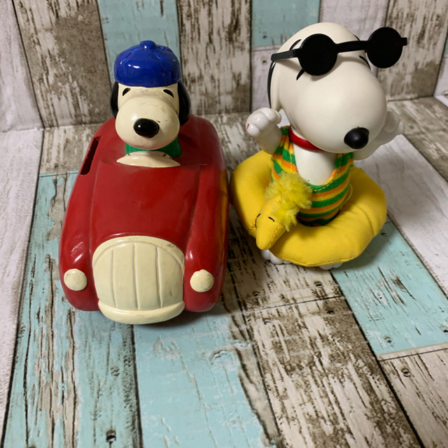 SNOOPY(スヌーピー)のスヌーピービンテージ　ディターミンドコインバンク インテリア/住まい/日用品のインテリア小物(置物)の商品写真