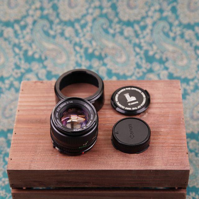 CANON キャノン NEW FD 50mm F1.4 オールドレンズ 単焦点 - レンズ(単焦点)