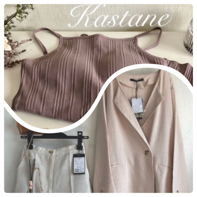 新品¥14080【Kastane】セットアップコーデ 春夏コーデセット