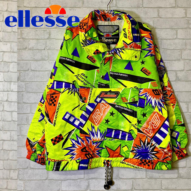 90's ellesse アウター パーカー エレッセ