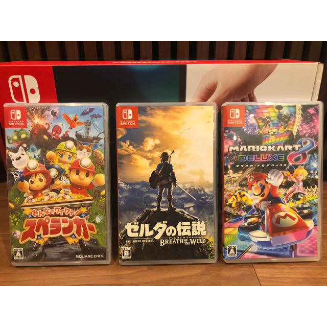 ☆ニンテンドースイッチ☆本体＋ソフトセット 1