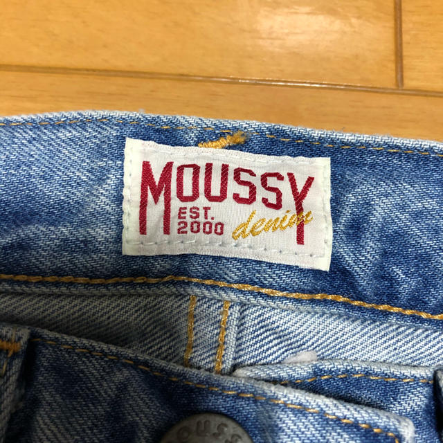 moussy(マウジー)のmoussy 24 デニム 美品 レディースのパンツ(デニム/ジーンズ)の商品写真