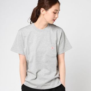 ダントン(DANTON)のダントン  ワンポイント　ポケットTシャツ　36 グレー　(Tシャツ(半袖/袖なし))