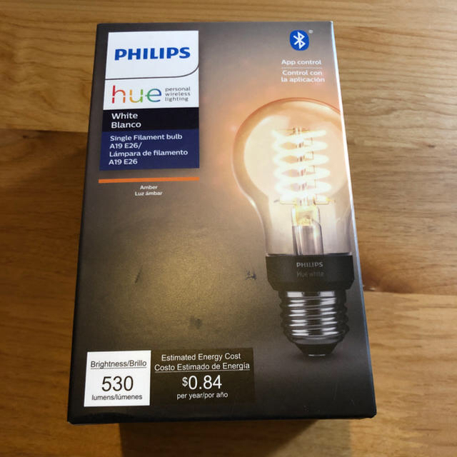 Philips hue フィラメントLED