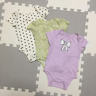 ベビーギャップ(babyGAP)のbaby GAP 半袖　ボディシャツ　ロンパース  肌着(肌着/下着)