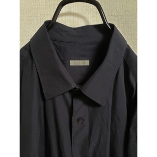【新品】20ss comoli shirt navy 3