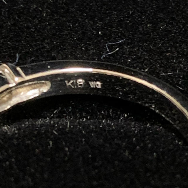 ‼️最終限定値下げ‼️天然ダイヤモンド　リング　計1.00ct K18WG レディースのアクセサリー(リング(指輪))の商品写真