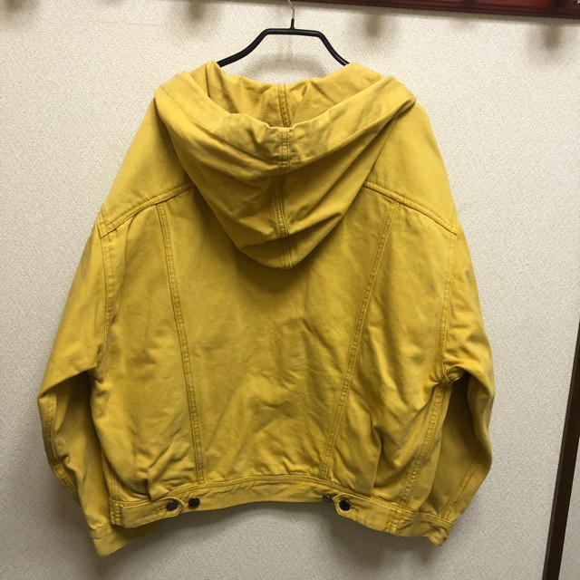 GAP(ギャップ)の希少 old GAP カラーデニム フード付き Gジャン デニムジャケット メンズのジャケット/アウター(Gジャン/デニムジャケット)の商品写真