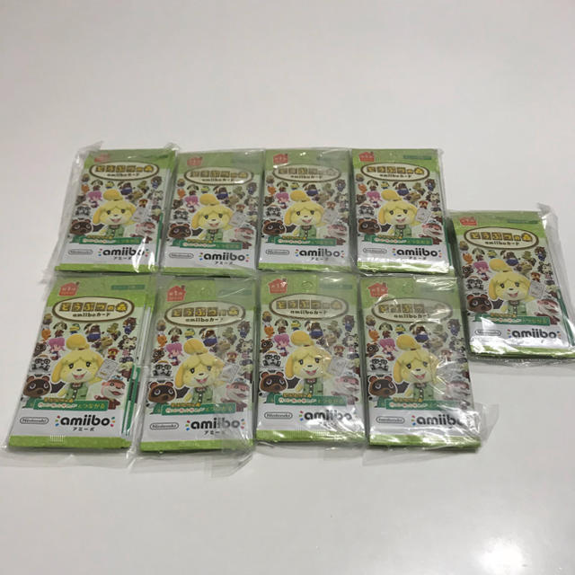 【新品未開封】第一弾 どうぶつの森 amiiboカード アミーボ カード