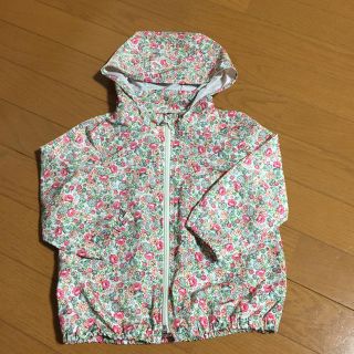 ベビーギャップ(babyGAP)の美品 baby gap  花柄 ジャンパー 95cm(ジャケット/上着)