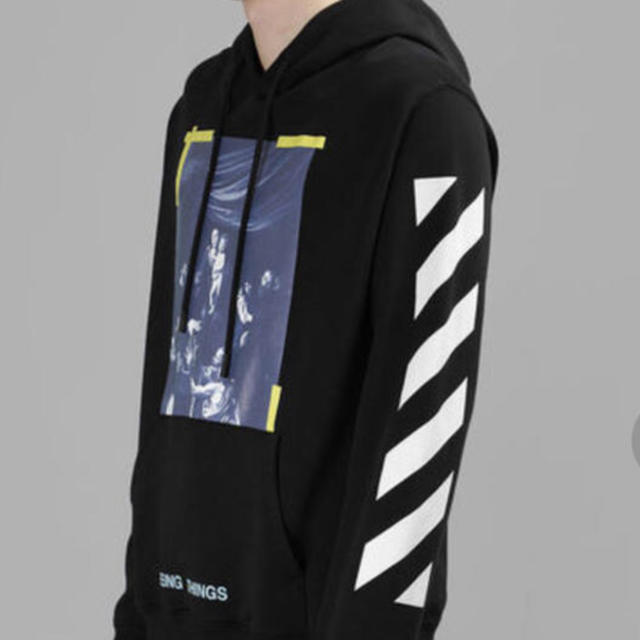 OFF-WHITE カラヴァッジパーカー