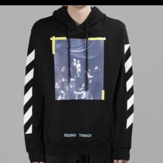 OFF-WHITE カラヴァッジパーカー