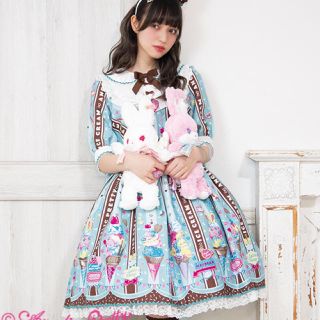 アンジェリックプリティー(Angelic Pretty)のIce Cream Parlor ワンピース(ひざ丈ワンピース)