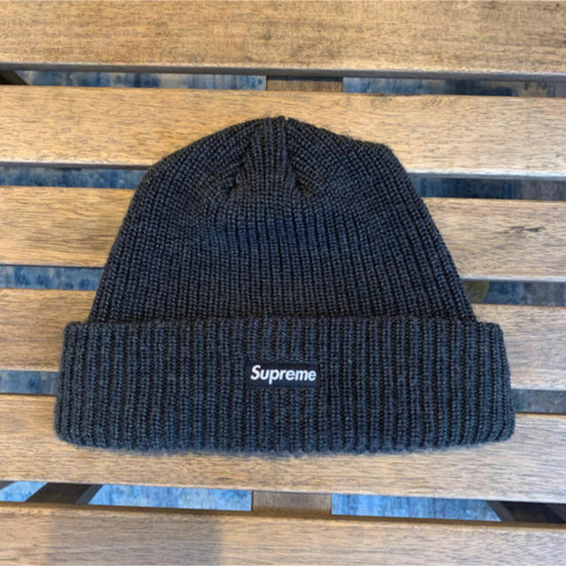 Supreme(シュプリーム)の野村周平着　Supreme Box Logo Beanie ビーニー メンズの帽子(ニット帽/ビーニー)の商品写真