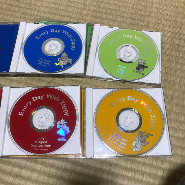 DWE everyday with zippy CD 4枚の通販 by あーる｜ラクマ
