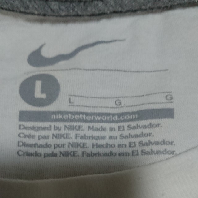 NIKE(ナイキ)の     NIKE    Tシャツ   白 メンズのトップス(Tシャツ/カットソー(半袖/袖なし))の商品写真