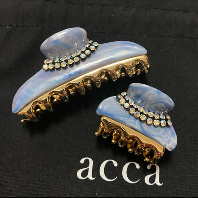 acca - acca ヘアクリップセットの通販 by 828shop｜アッカならラクマ