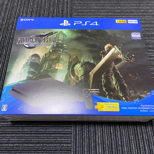 【新品】PlayStation 4 本体セット　ジェットブラック