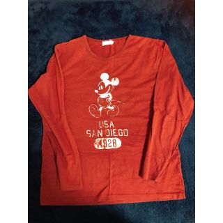 ディズニー(Disney)のロングTシャツ(Tシャツ/カットソー(七分/長袖))