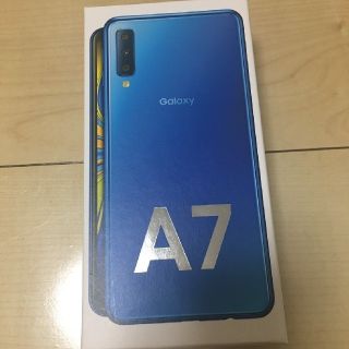 ギャラクシー(Galaxy)のGALAXY A7 新品未使用品(スマートフォン本体)