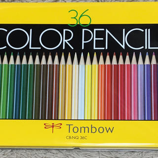 トンボエンピツ(トンボ鉛筆)のTOMBOW トンボ鉛筆 色鉛筆 COLOR 36 新品　未開封(色鉛筆)