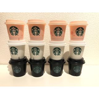 スターバックスコーヒー(Starbucks Coffee)のhal様専用　スターバックスプリンカップ(フタ付き容器)12個セット(容器)