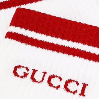 グッチ(Gucci)のGUCCI Socks Red(ソックス)