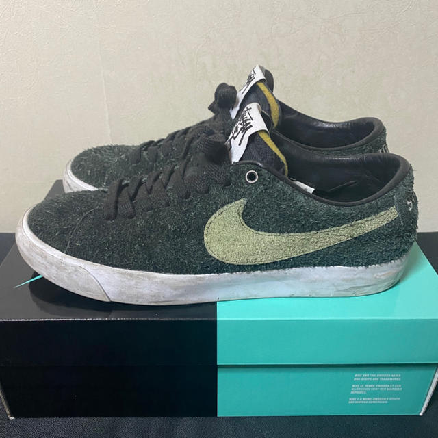 27cm STUSSY NIKE SB ZOOM BLAZER LOW