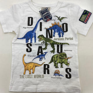 マザウェイズ(motherways)の恐竜　Tシャツ　120 綿100% マザウェイズ 新品未使用(Tシャツ/カットソー)