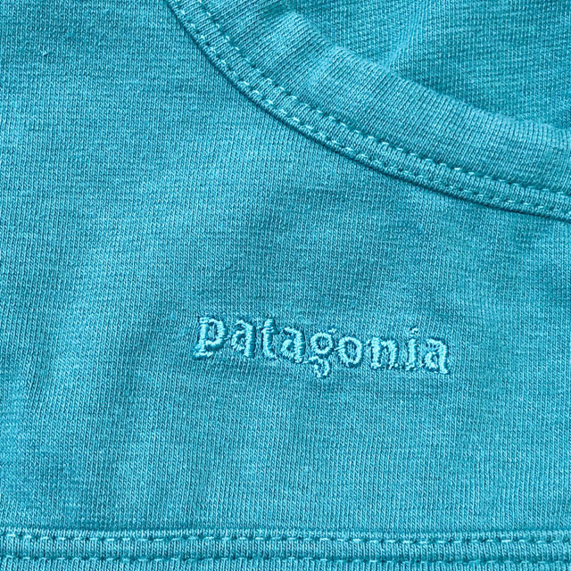 patagonia(パタゴニア)のpatagonia パーカー グリーン レディースのトップス(パーカー)の商品写真