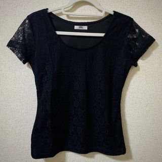 グレイル(GRL)のGRL レーストップス(Tシャツ(半袖/袖なし))