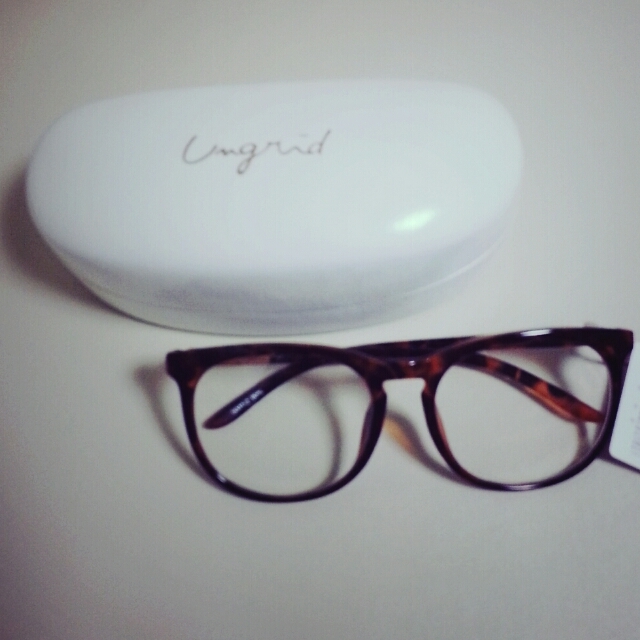 Ungrid(アングリッド)のだてめがね♡完売商品♡ レディースのファッション小物(サングラス/メガネ)の商品写真