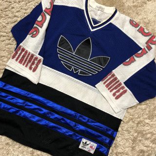 アディダス(adidas)のadidas メッシュトップス(Tシャツ/カットソー(半袖/袖なし))