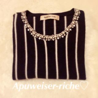 アプワイザーリッシェ(Apuweiser-riche)のアプワイザーリッシェ♡ニット(ニット/セーター)