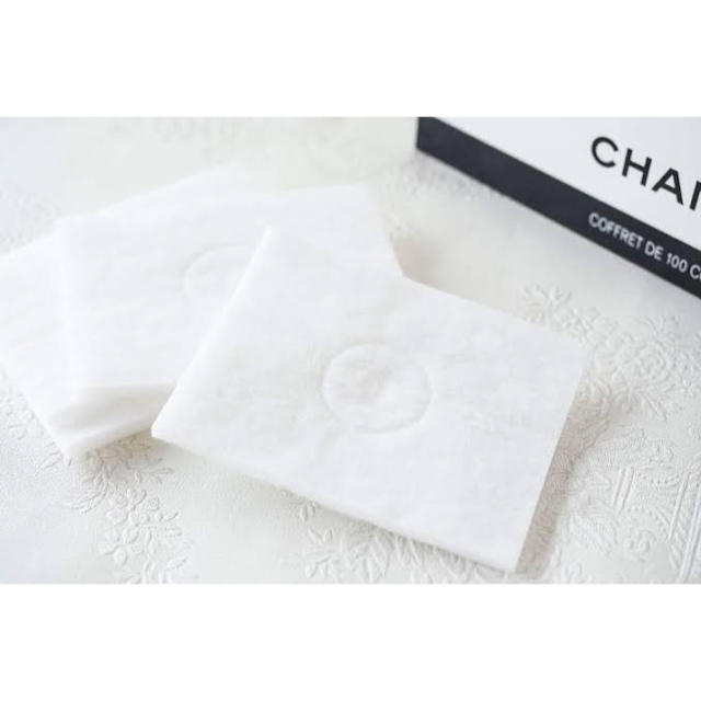 CHANEL(シャネル)の新品 CHANEL オーガニック コットン コスメ/美容のメイク道具/ケアグッズ(コットン)の商品写真