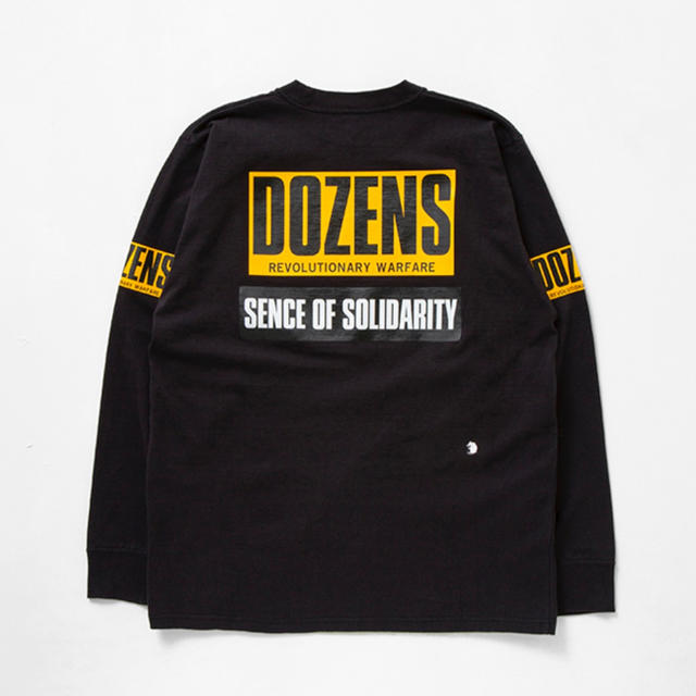 RATS(ラッツ)のRATS/2 WEEL DOZENS LS  BLACK Lsize 新品未使用 メンズのトップス(Tシャツ/カットソー(七分/長袖))の商品写真