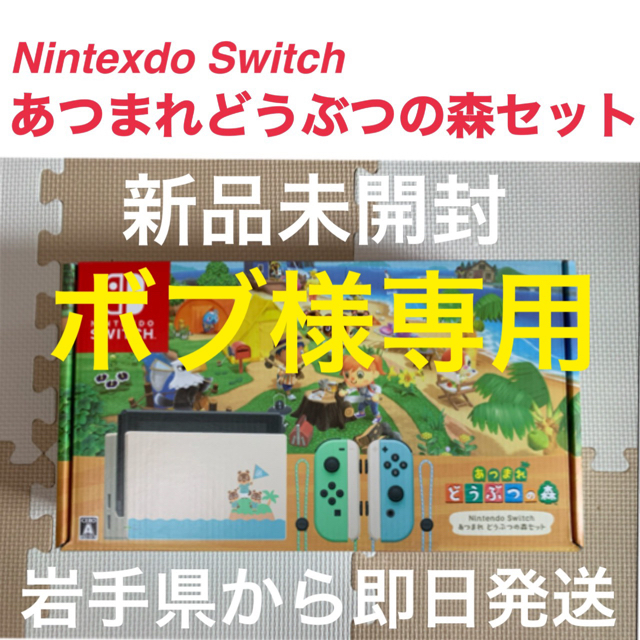 新品未開封 即日発送Nintendo Switch あつまれ どうぶつの森セット