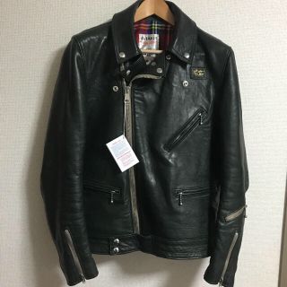 ルイスレザー(Lewis Leathers)のルイスレザー サイクロン 40 Dグリーン シープスキン(ライダースジャケット)