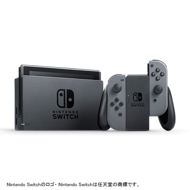 全国宅配無料 Nintendo Switch 国内正規品 グレー Switch本体 Nintendo ...