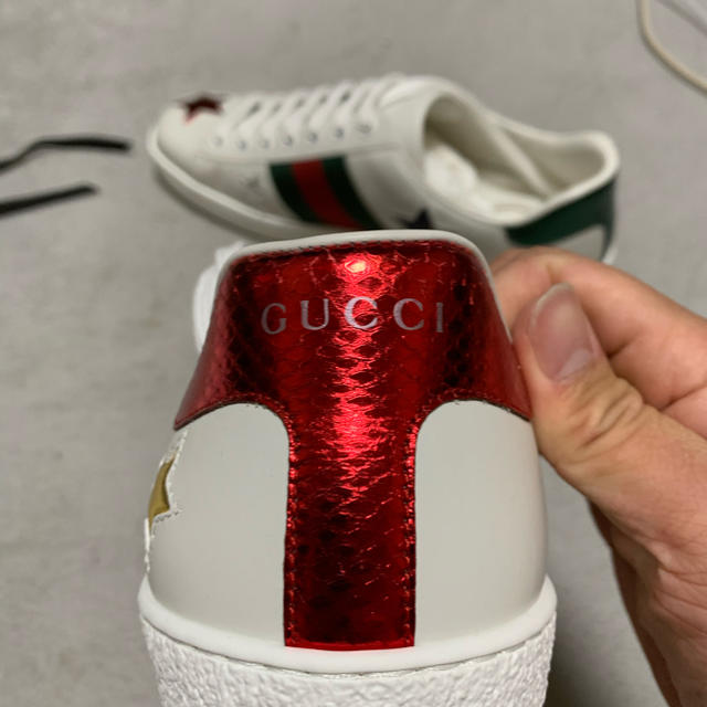 Gucci(グッチ)のGUCCI グッチ　スニーカー　スター　エース メンズの靴/シューズ(スニーカー)の商品写真