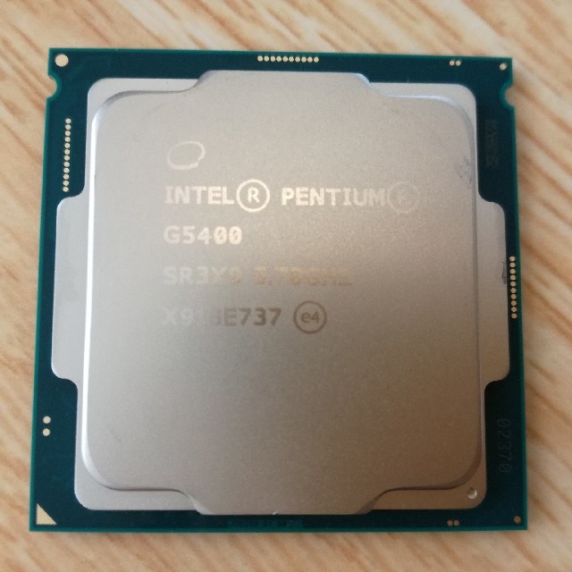 Intel CPU Pentium G5400