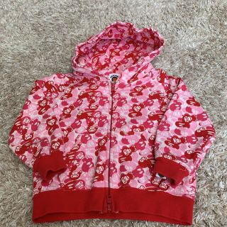 アベイシングエイプ(A BATHING APE)のBAPE KIDS パーカー(ジャケット/上着)