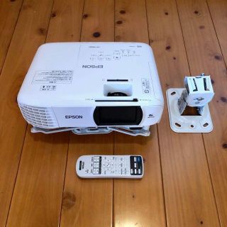 エプソン(EPSON)のEPSON ホームプロジェクター EH-TW650 + 天井取り付け器具(プロジェクター)