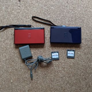 ニンテンドーDS(ニンテンドーDS)のDS lite×2 マリオカートDS×2 DS ライト(携帯用ゲーム機本体)