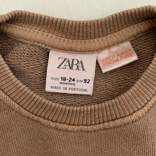 ZARA KIDS(ザラキッズ)のスウェット　zara キッズ/ベビー/マタニティのキッズ服男の子用(90cm~)(Tシャツ/カットソー)の商品写真