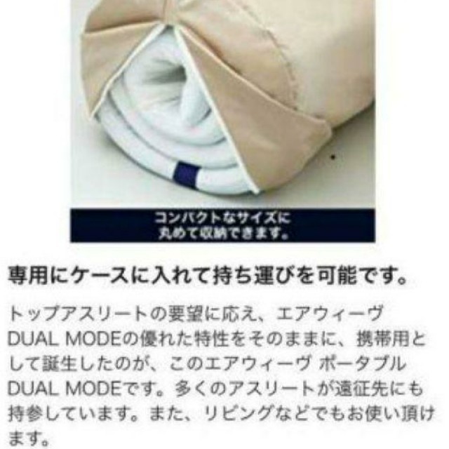数量限定・即納特価!! エアウィーヴ ポータブル DUAL MODE - crumiller.com