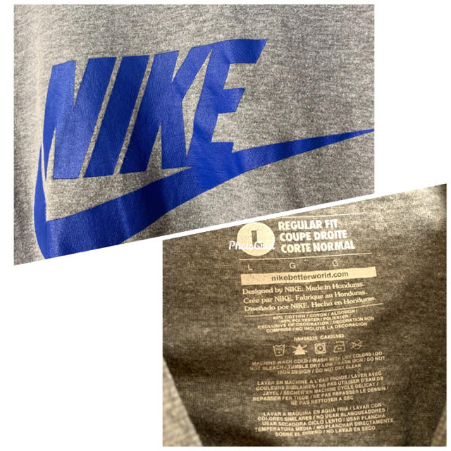 NIKE(ナイキ)の最終値下げ↓ メンズ古着 ’90美品 ★ NIKE 半袖Tシャツ ビッグロゴ メンズのトップス(Tシャツ/カットソー(半袖/袖なし))の商品写真