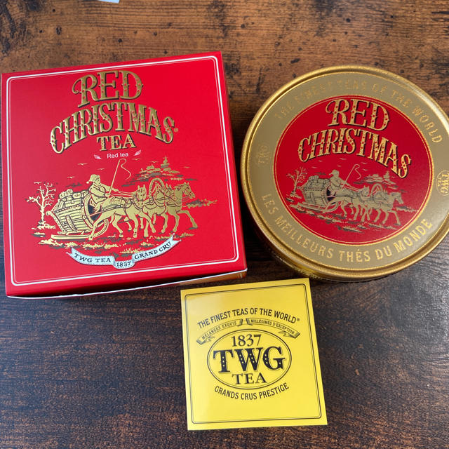 TWG レッドクリスマスティー 食品/飲料/酒の飲料(茶)の商品写真