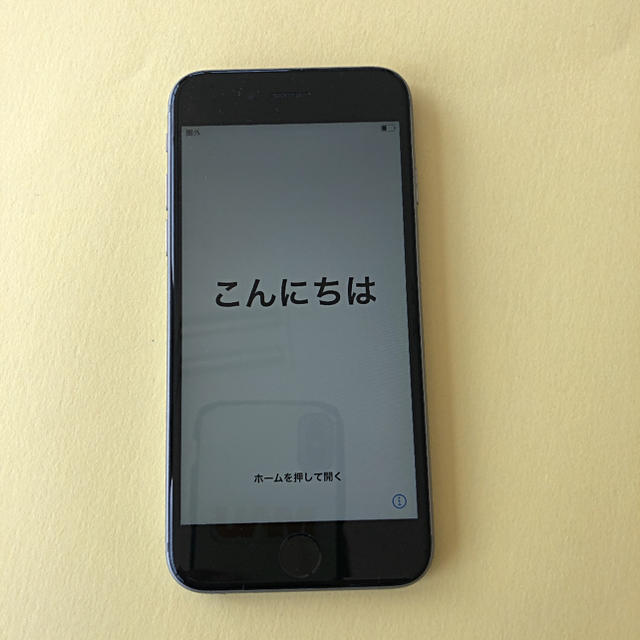 スマートフォン/携帯電話iPhone6s 64GB スペースグレー　シムフリー